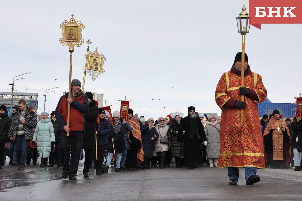 Православные воркутинцы отмечают главный христианский праздник